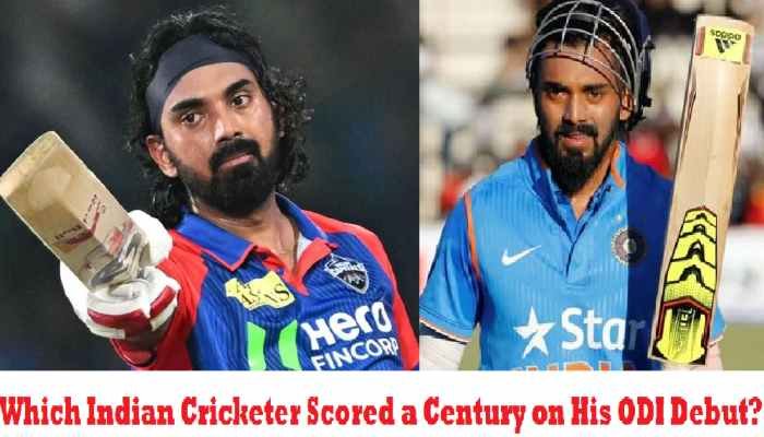 Which Indian Cricketer Scored a Century on His ODI Debut?