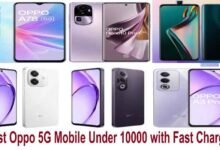 Best Oppo 5G Mobile Under 10000 with Fast Charging