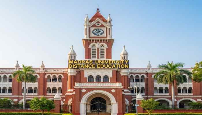 Madras University Distance Education Admission 2024